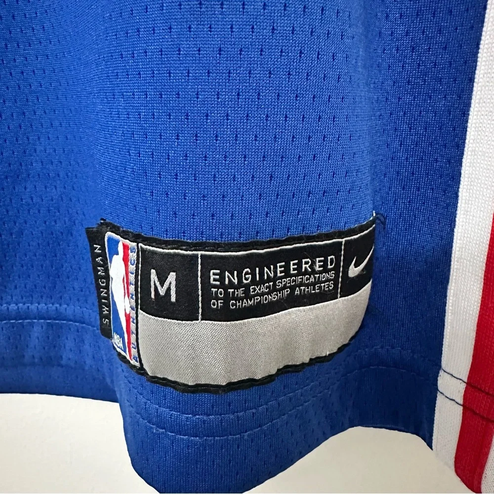 Nike Youth Philadelphia 76ers Joel Embiid #21 Blue Swingman Icon Jersey Medium